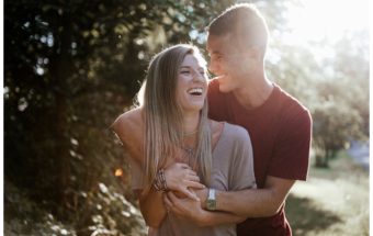 Sunset Engagement at The Stuart Homestead | Ada, Ohio Wedding Photographer