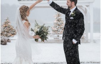 A Winter Wonderland Wedding at Crimson Lane in Ada, Ohio // Halley + Brady Cavinee
